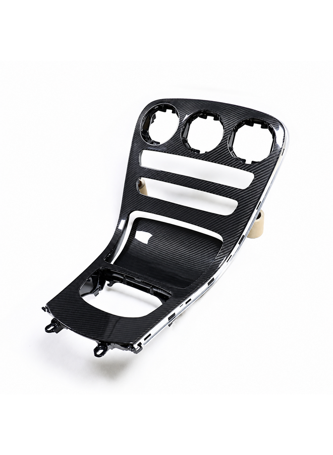 Mercedes W205 carbon middenconsole – C-Klasse LCI, C43 en C63