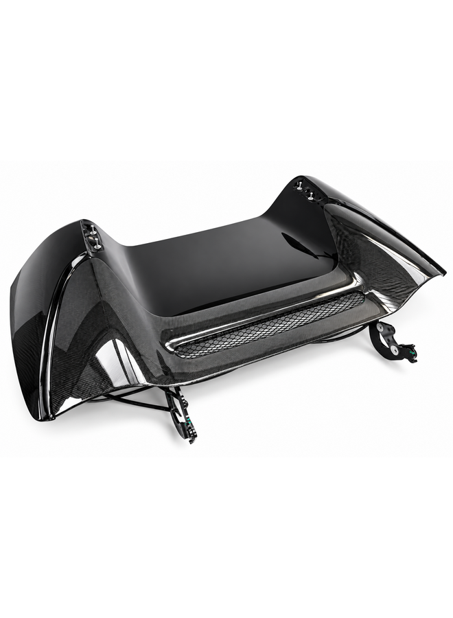 Ferrari 296 GTS Carbon Tonneau Abdeckpanel hinten | Sforza prepreg carbon