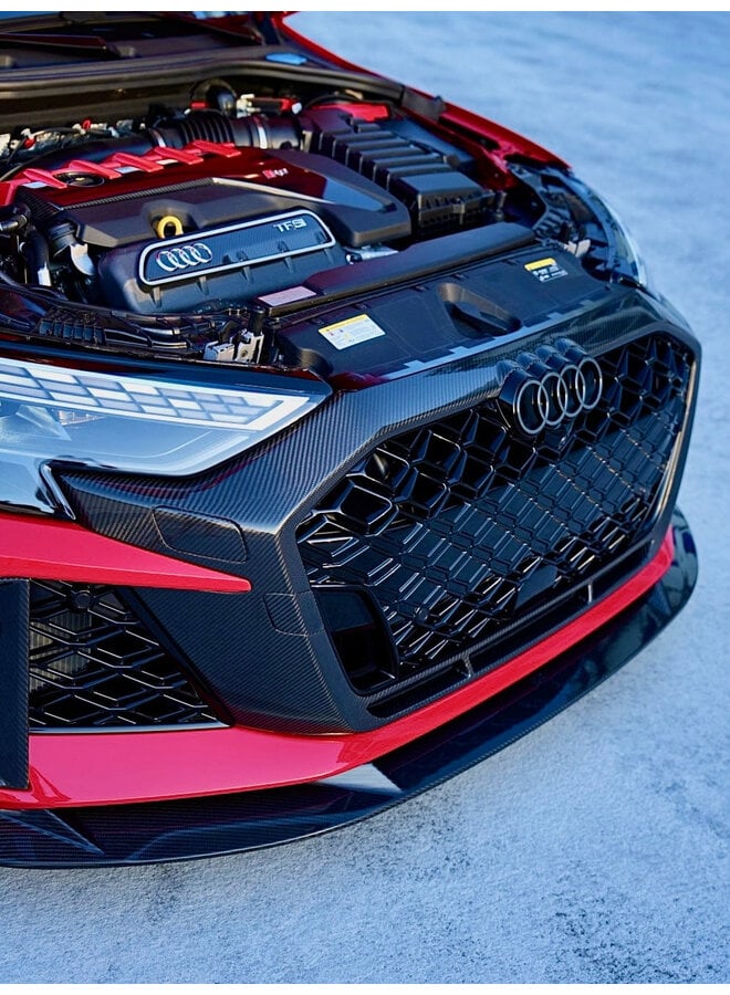 Audi RS3 8Y restyling (2025+) marco de parrilla de carbono