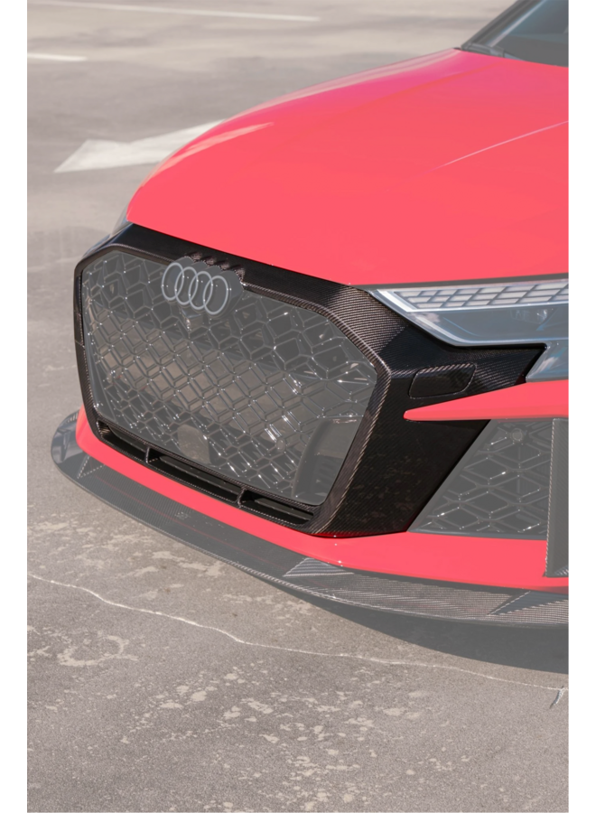 Audi RS3 8Y restyling (2025+) marco de parrilla de carbono