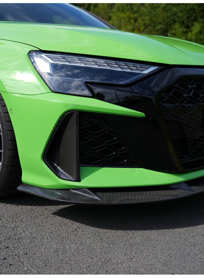 Audi RS3 8Y restylée (2025+) lame avant carbone AP Design