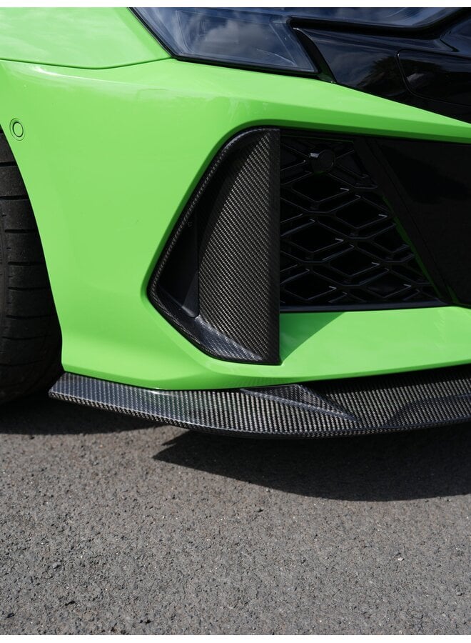 Audi RS3 8Y restyling (2025+) splitter anteriore in carbonio AP Design