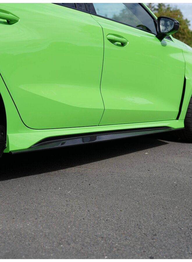 Audi RS3 8Y restylée (2025+) extensions de bas de caisse carbone