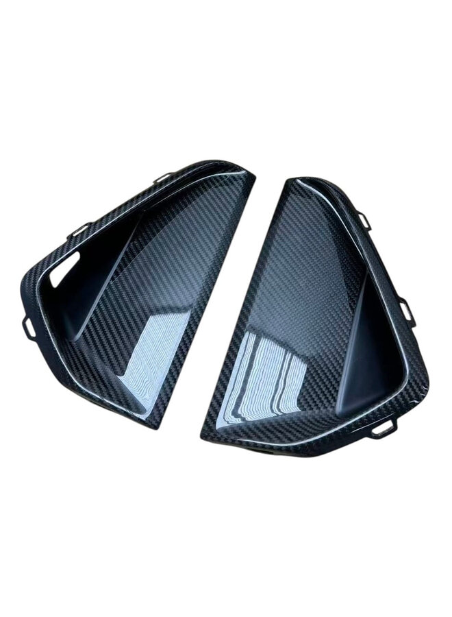 Audi RS3 8Y Facelift (2025+) carbon voorbumper luchtinlaat inserts