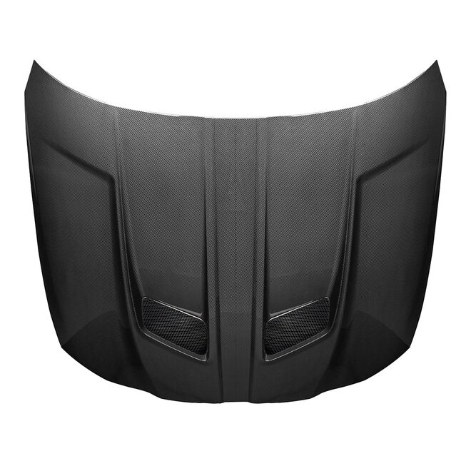 SooQoo BMW M3 G80 G81 / M4 G82 G83 capó ventilado de carbono