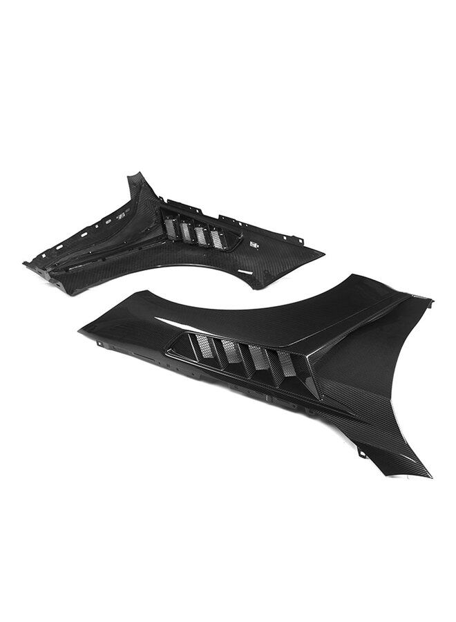 SooQoo BMW M3 G80 G81 kit ailes avant en carbone