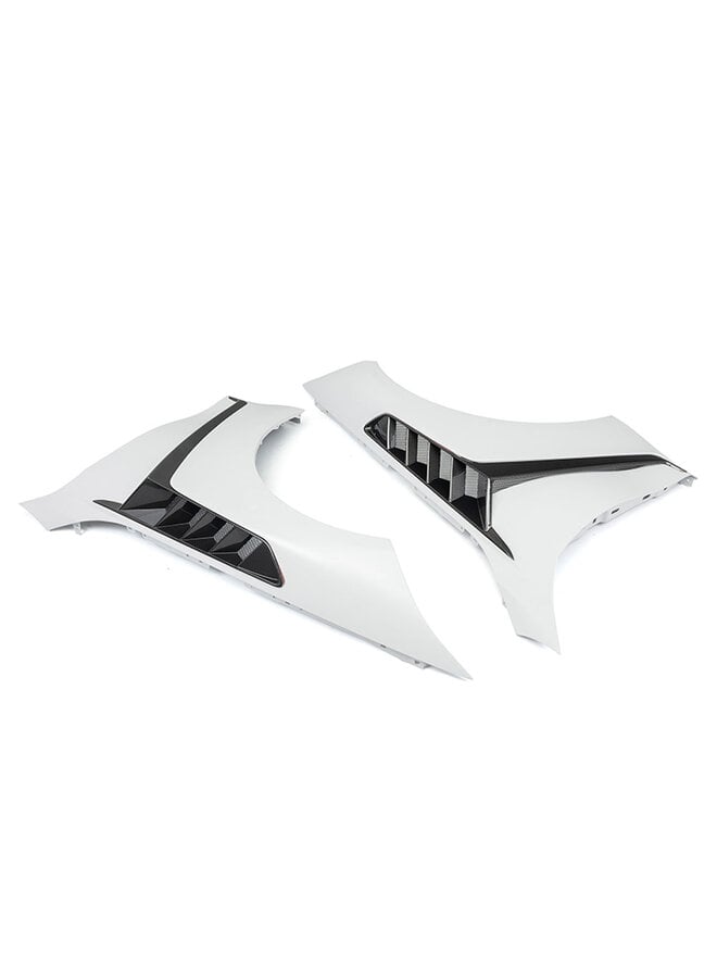 SooQoo BMW M3 G80 G81 kit guarda-lamas dianteiros em carbono