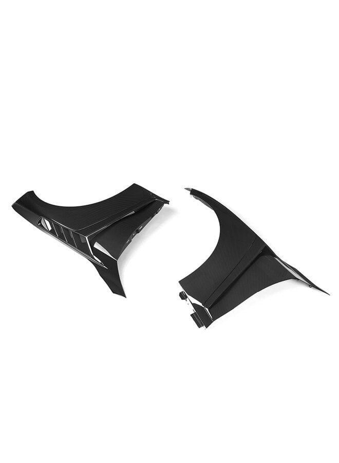 SooQoo BMW M3 G80 G81 kit de aletas delanteras de carbono