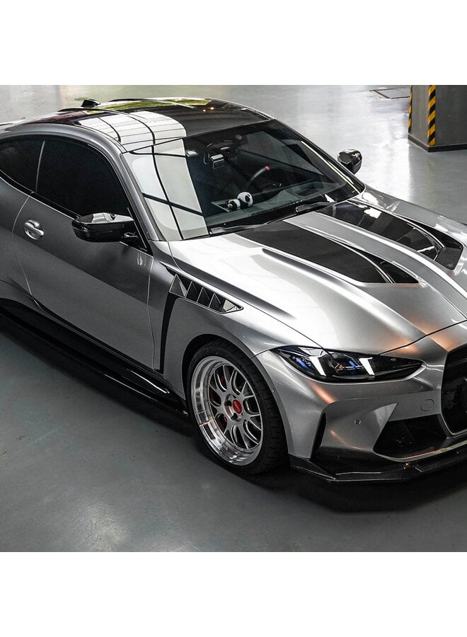 SooQoo BMW M4 G82 G83 kit ailes avant en carbone