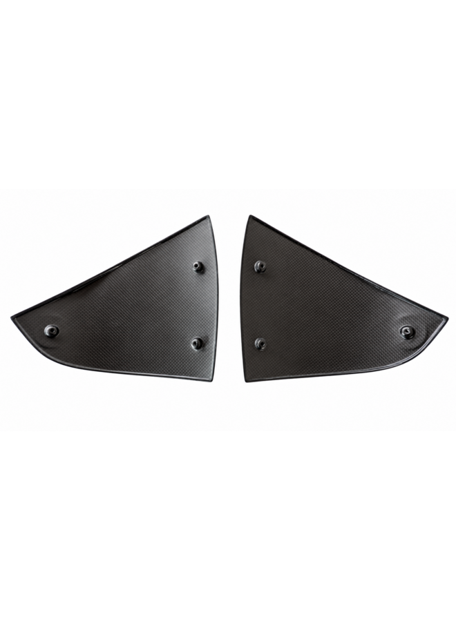 Ferrari 296 GTS carbon winglets tank- en laadklep | Sforza prepreg carbon