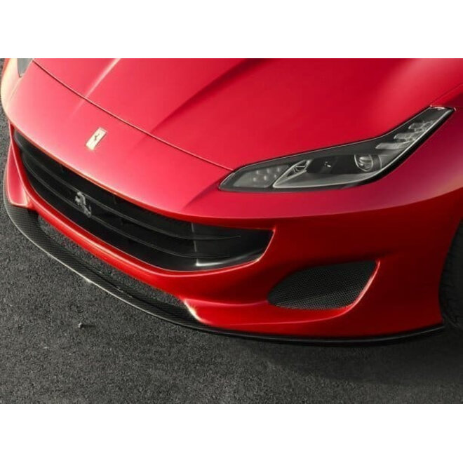 Ferrari Portofino carbon front splitter