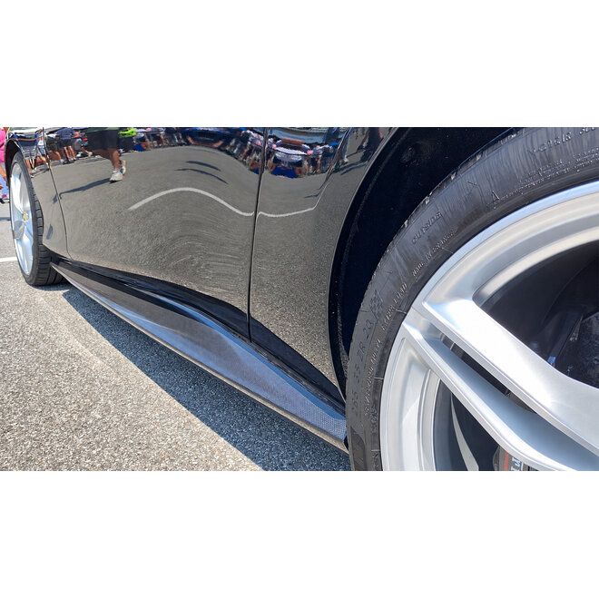 Ferrari Roma / Roma Spider minigonne di ricambio in carbonio