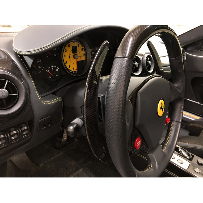 Ferrari F430 leve cambio maggiorate in carbonio