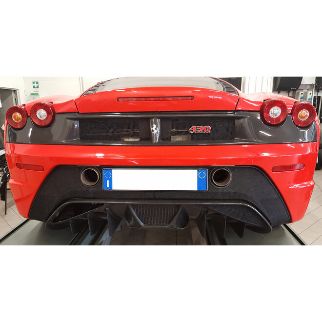 Ferrari 430 Scuderia / 16M diffusore posteriore in carbonio con sei derive
