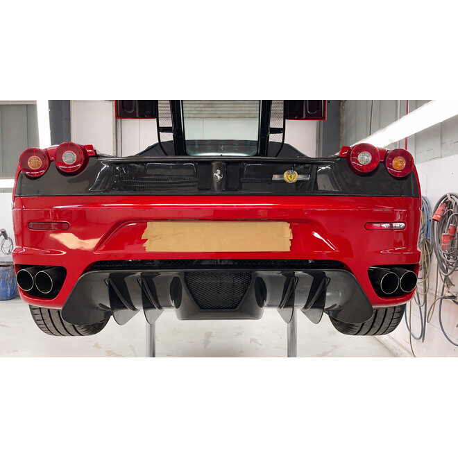 Ferrari F430 difusor traseiro em carbono