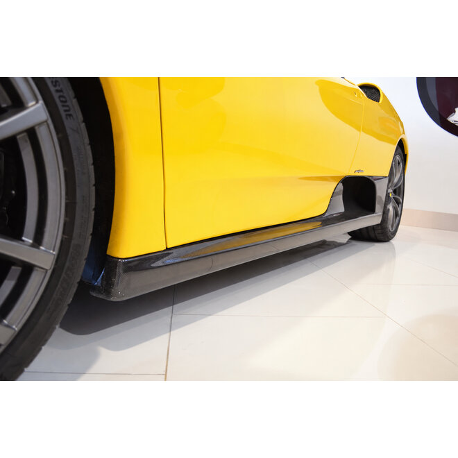 Ferrari F430 carbon sideskirts Scuderia-style