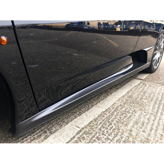 Ferrari F430 bas de caisse en carbone style Scuderia