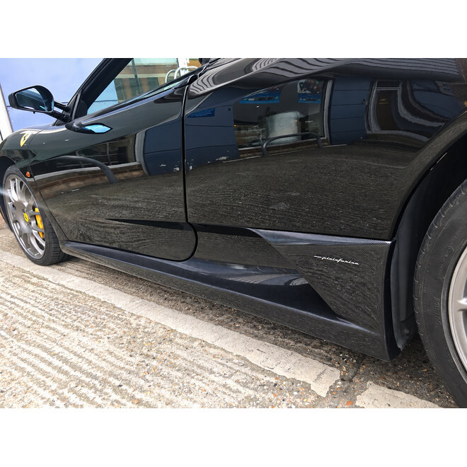 Ferrari F430 minigonne in carbonio stile Scuderia
