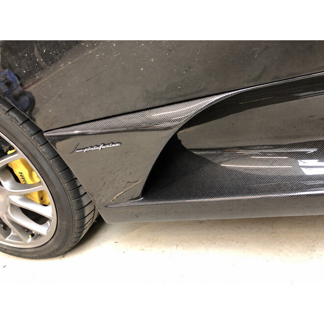 Ferrari F430 minigonne in carbonio stile Scuderia