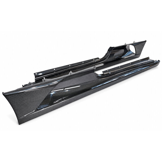 Ferrari F430 carbon sideskirts Scuderia-style