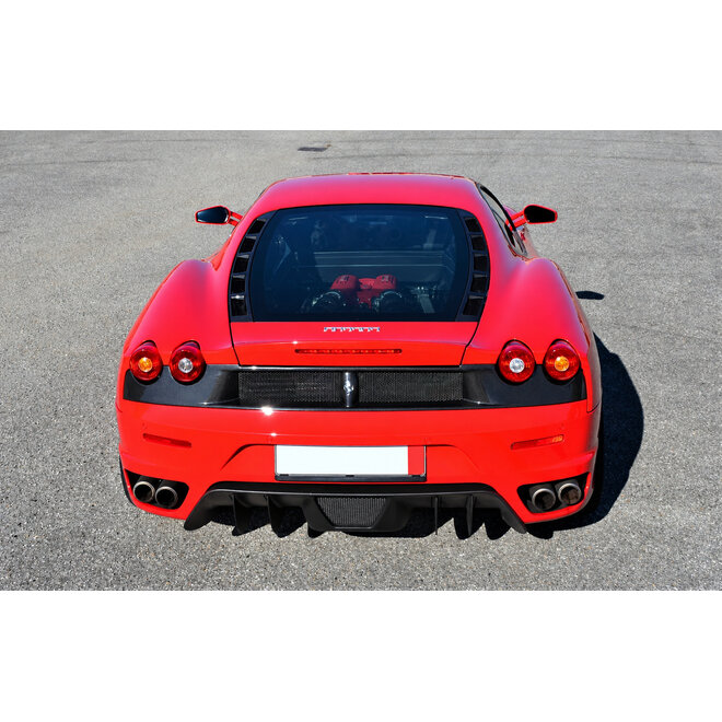 Ferrari F430 Coupé / Scuderia carbon Challenge achterbumper verbindingspaneel