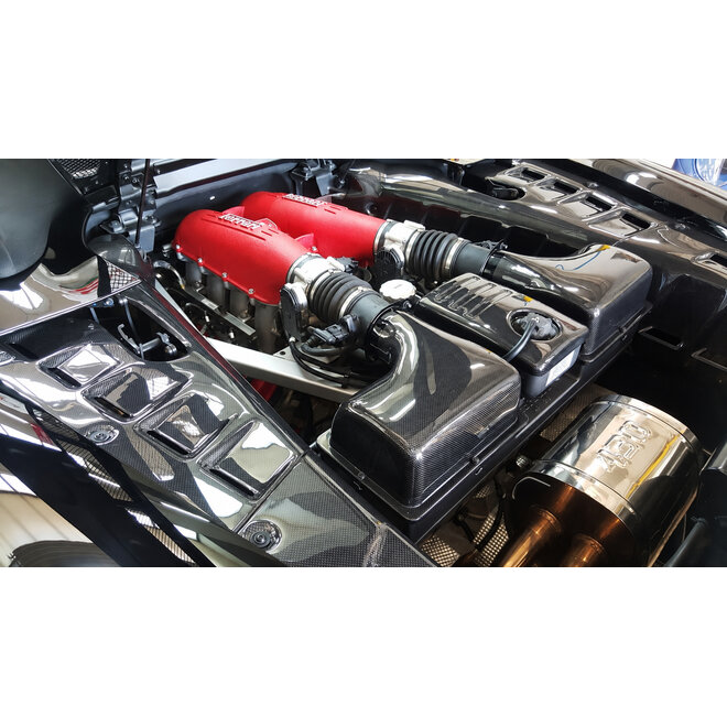 Ferrari F430 tampas de airbox em carbono estilo Scuderia