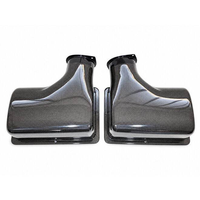 Ferrari F430 coperchi airbox in carbonio stile Scuderia