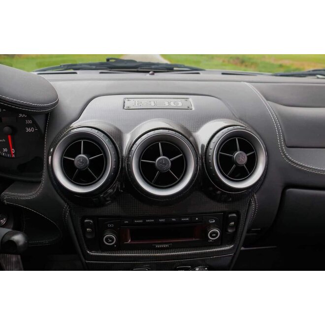 Ferrari F430 kit d’inserts de tableau de bord en carbone