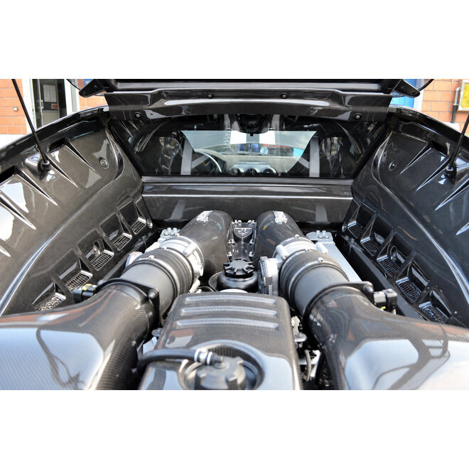Ferrari F430 Coupé / Scuderia painel corta-fogo do motor em carbono