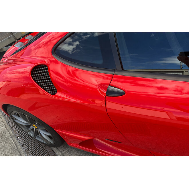 Ferrari F430 poignées de porte en carbone