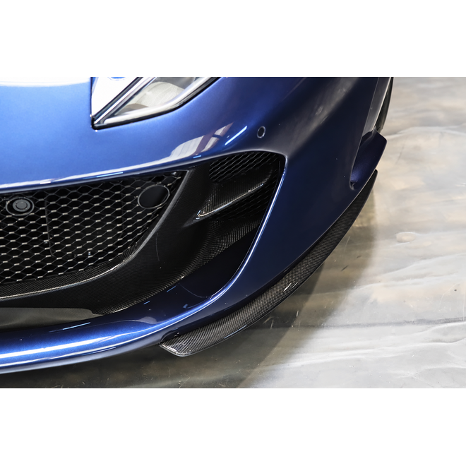 Ferrari 812 Superfast / GTS ailettes de pare-chocs avant en carbone