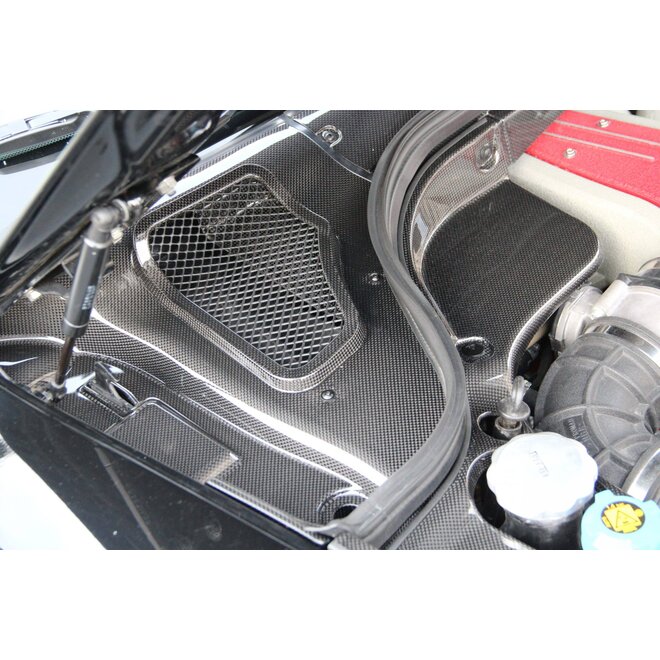 Ferrari 599 GTB painéis sob o para-brisas em carbono LHD