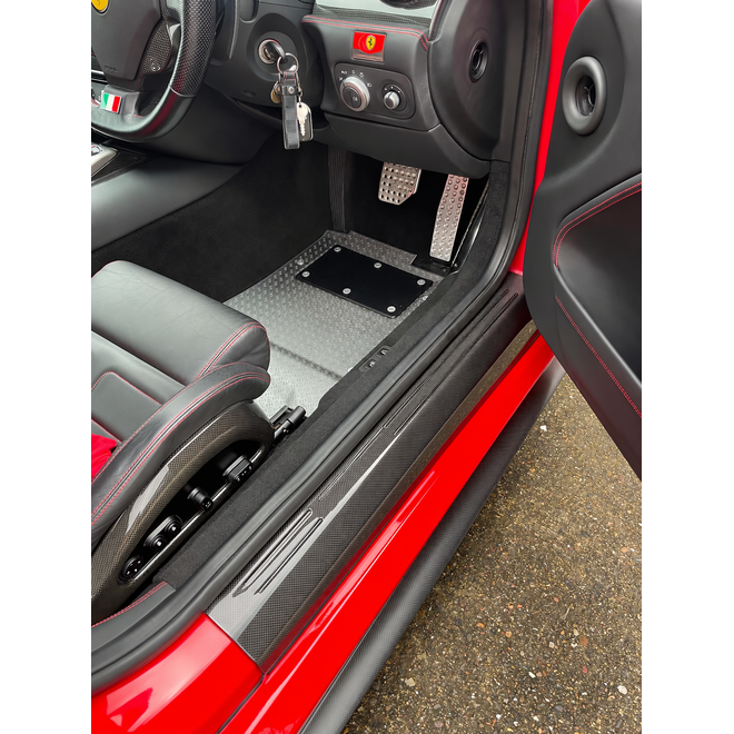 Ferrari 599 GTB umbrales de puerta de carbono