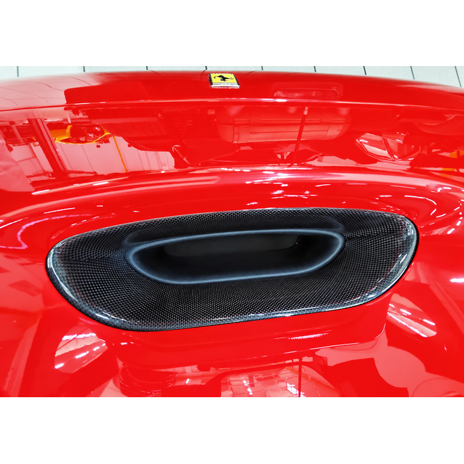 Ferrari F8 Tributo / Spider conduit S-Duct en carbone