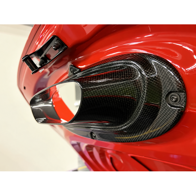 Ferrari F8 Tributo / Spider carbon S-Duct luchtgeleider