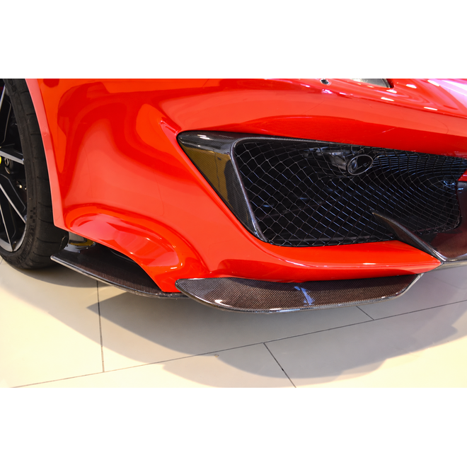 Ferrari 488 Pista / Pista Spider Carbon Frontstoßfänger-Winglets