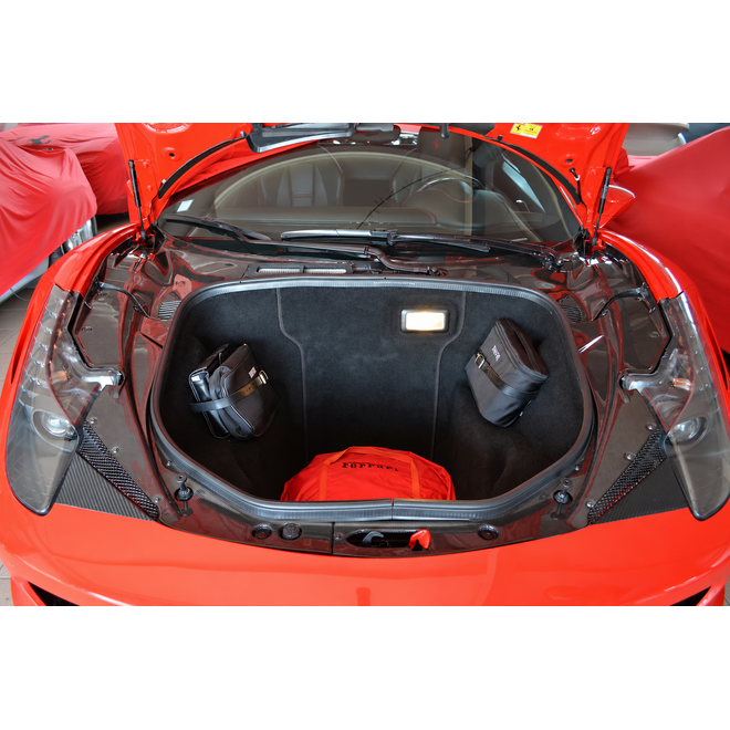 Ferrari 458 Italia / Spider panneaux de coffre avant en carbone LHD