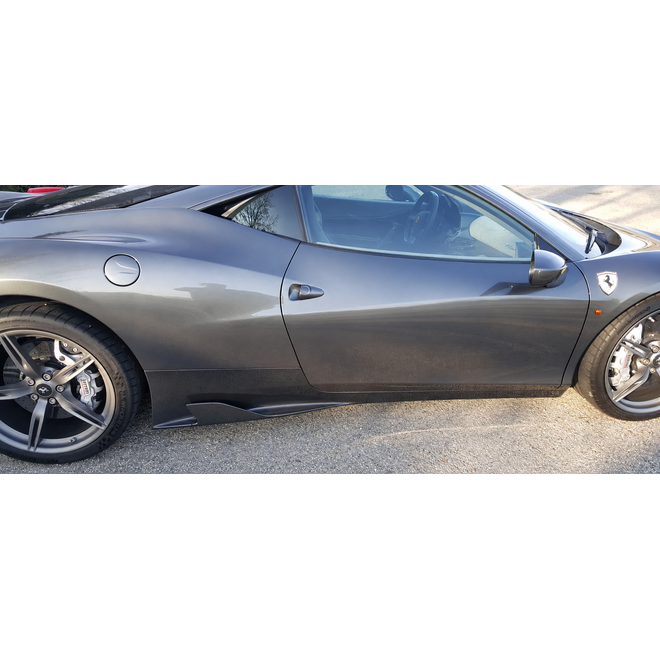 Ferrari 458 Italia / Spider / Speciale carbon rocker panel side skirts