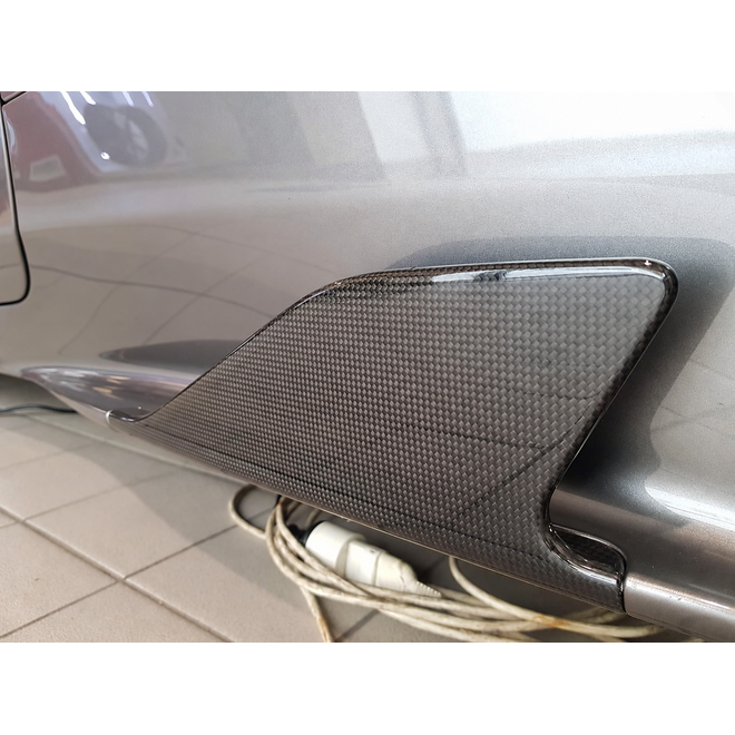 Ferrari 458 Italia / Spider / Speciale aletas das saias laterais em carbono