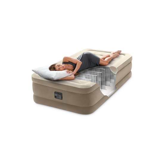 Intex Ultra Plush luchtbed - 1 persoons