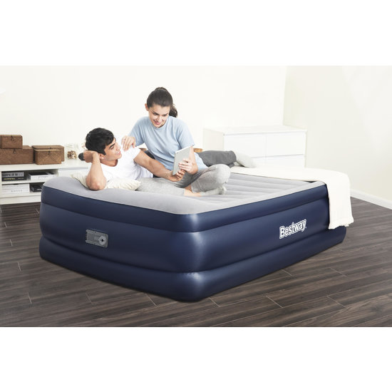 Bestway Tritech extra hoog luchtbed met hoofdbord - 2 persoons
