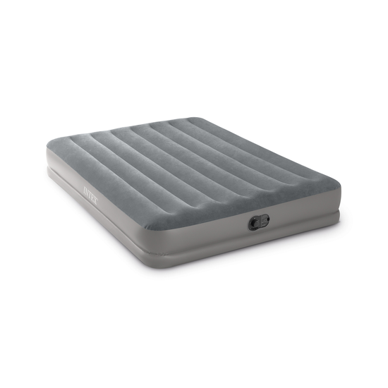 Intex Queen Prestige Mid-Rise luchtbed + FastFill ingebouwde pomp - 2 persoons