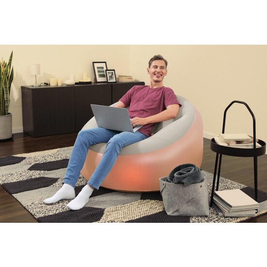 Bestway lounge stoel inflate-a-chair LED