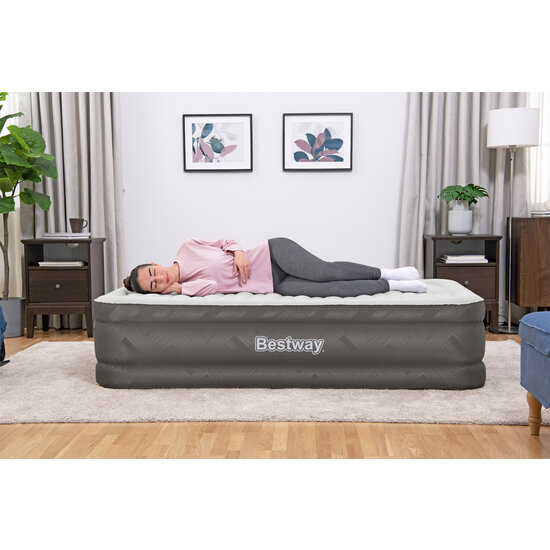 Bestway Fortech Plush luchtbed - 1 persoons