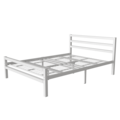 AirSleeperz®  metalen bedframe Job White 140x200 cm - 2 persoons