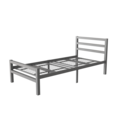 AirSleeperz®  metalen bedframe Job Grey 90x200 cm - 1 persoons