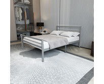 metalen bedframe Chester Grey 140x200 cm - 2 persoons