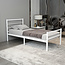 AirSleeperz®  metalen bedframe Chester White 90x200 cm - 1 persoons