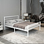 AirSleeperz®  metalen bedframe Chester White 140x200 cm - 2 persoons