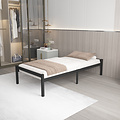 AirSleeperz®  metalen bedframe Luuk Black 90x200 cm - 1 persoons
